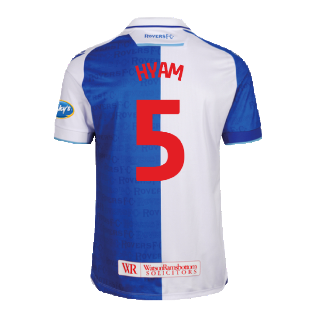 2023-2024 Blackburn Rovers Home Shirt (Hyam 5)