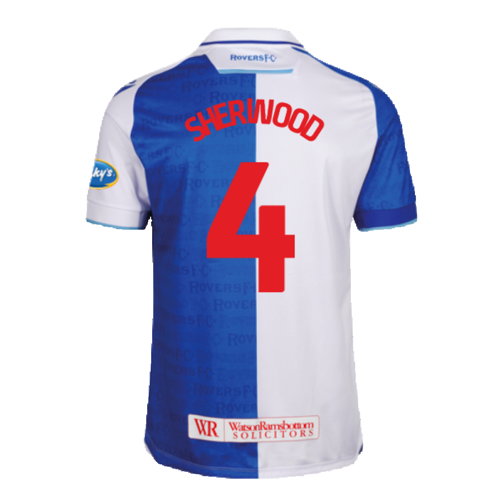 2023-2024 Blackburn Rovers Home Shirt (Sherwood 4)