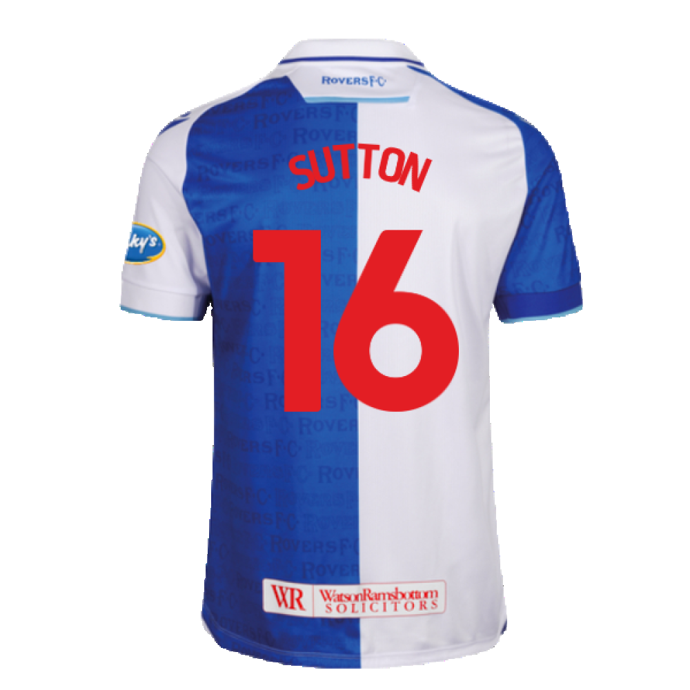 2023-2024 Blackburn Rovers Home Shirt (Sutton 16)