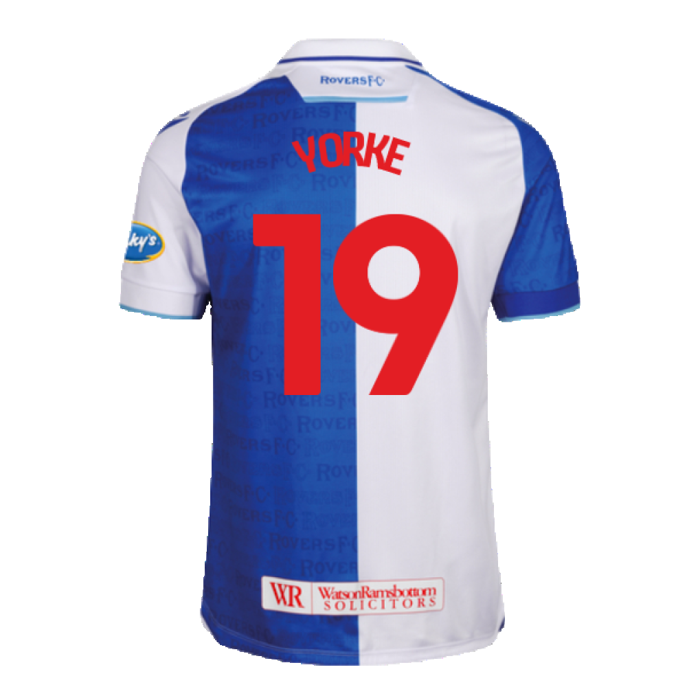 2023-2024 Blackburn Rovers Home Shirt (Yorke 19)