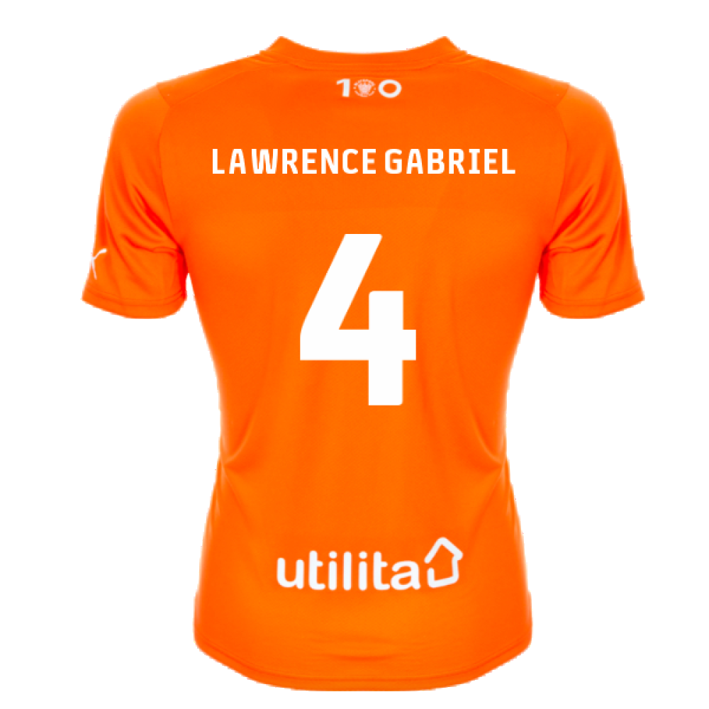 2023-2024 Blackpool Home Shirt (Lawrence Gabriel 4)