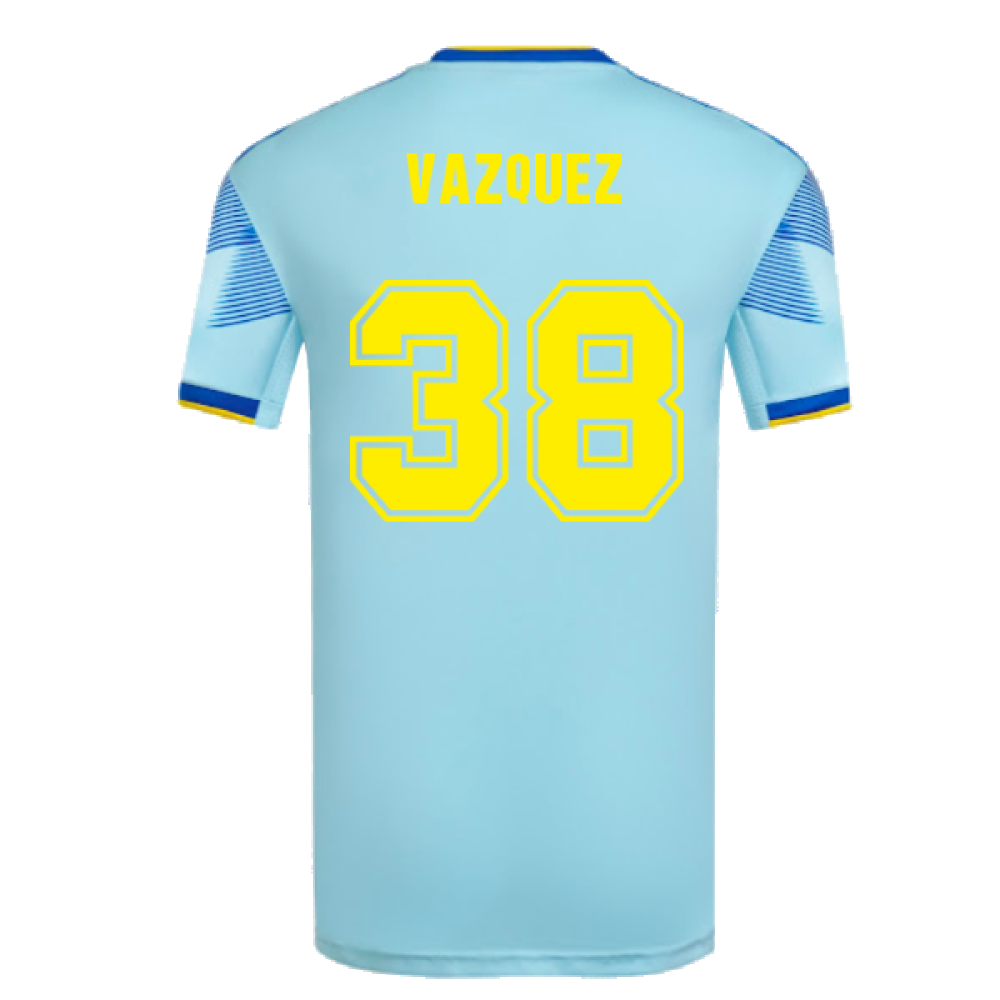 2023-2024 Boca Juniors Third Shirt (Vazquez 38)