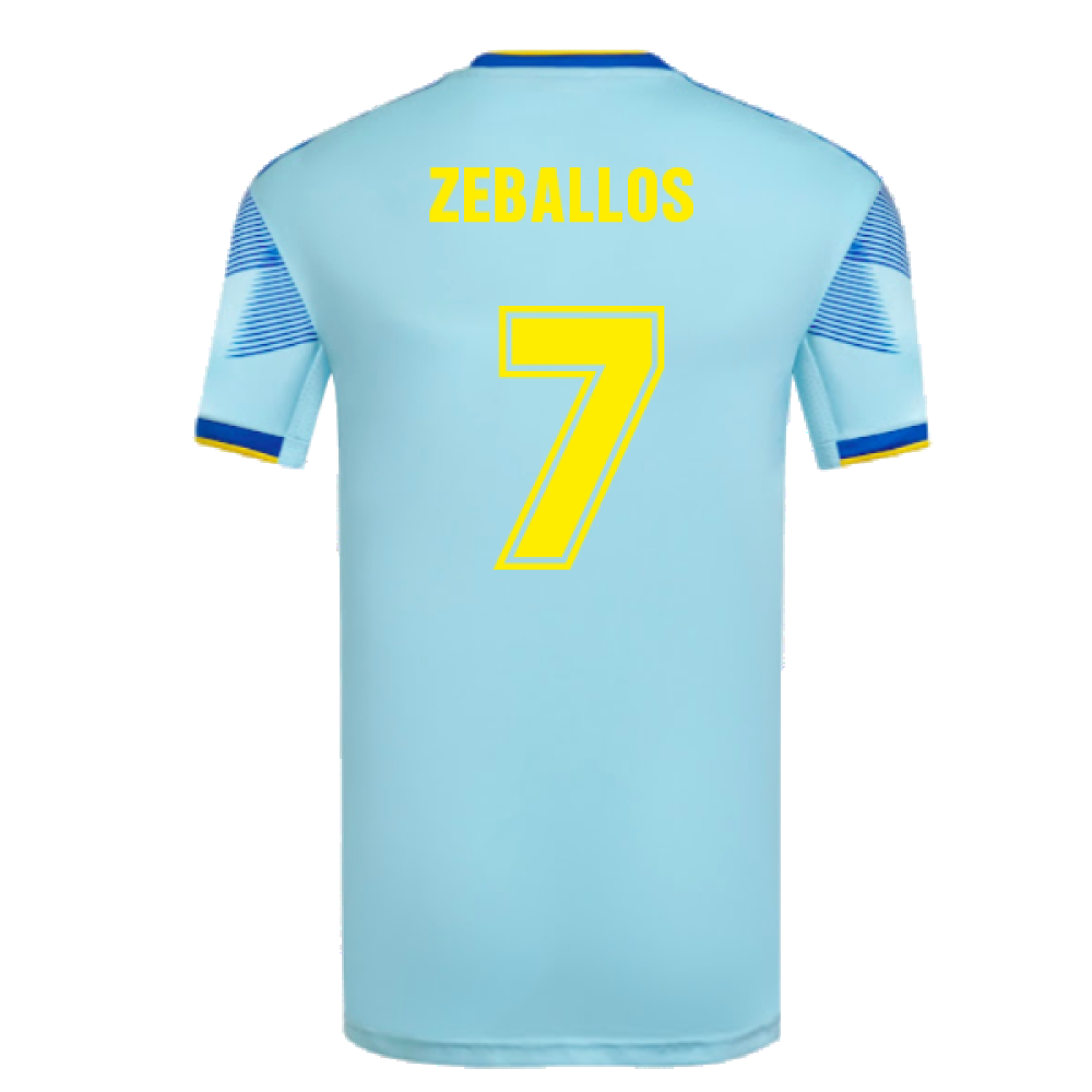 2023-2024 Boca Juniors Third Shirt (Zeballos 7)