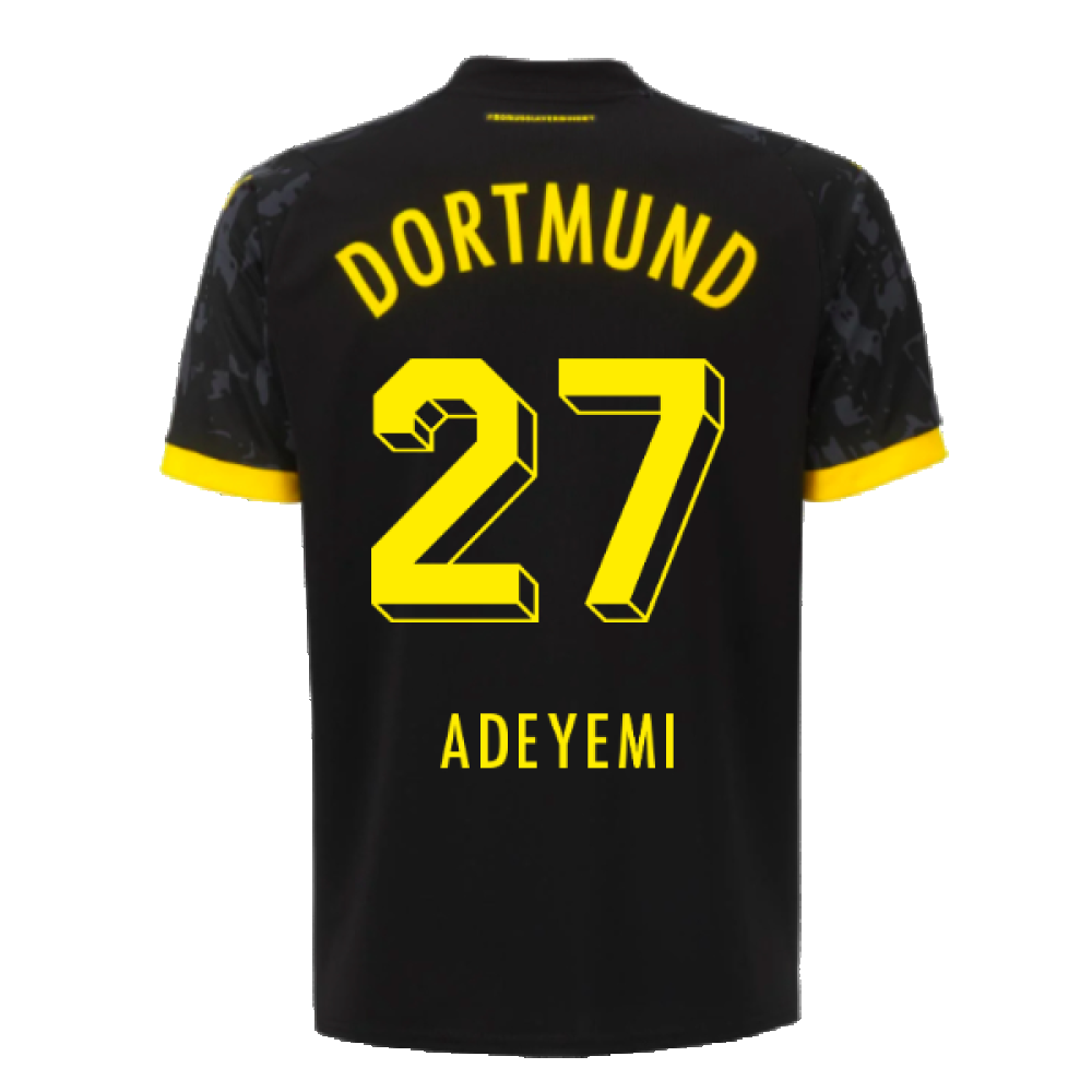 2023-2024 Borussia Dortmund Away Shirt (Adeyemi 27)