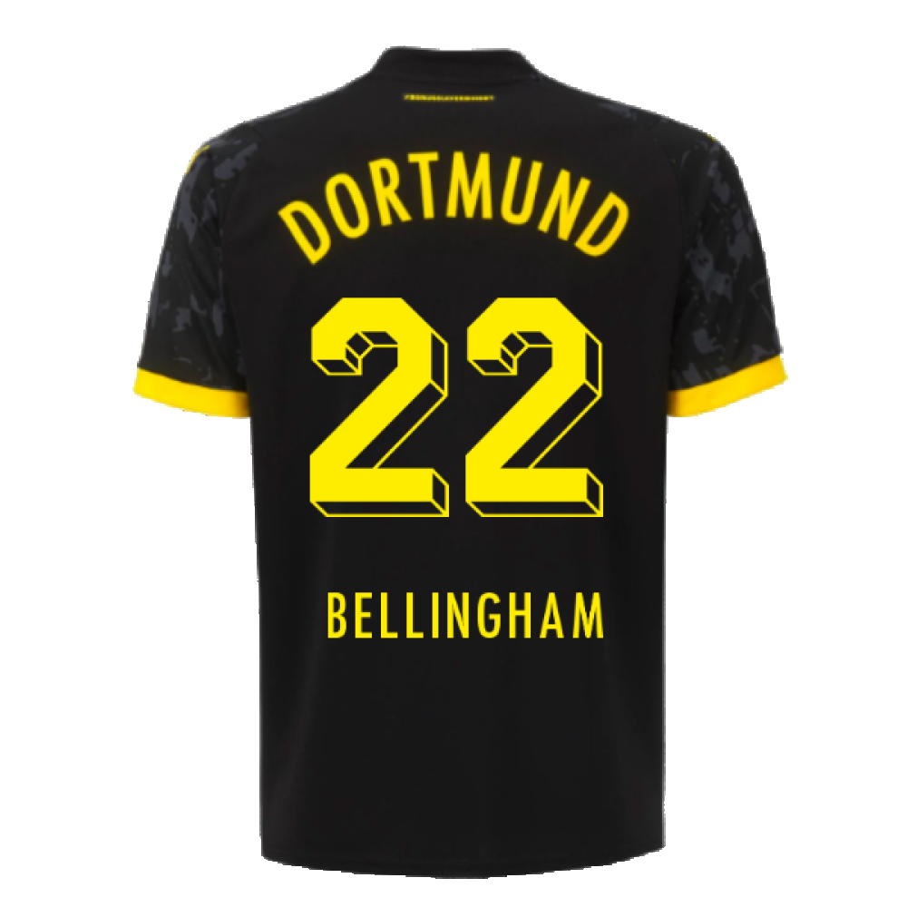 2023-2024 Borussia Dortmund Away Shirt (Bellingham 22)