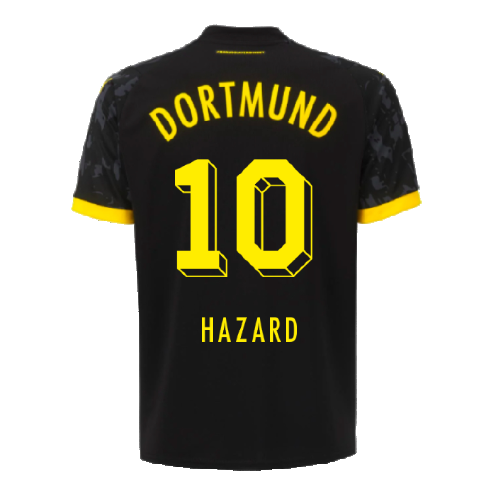 2023-2024 Borussia Dortmund Away Shirt (Hazard 10)