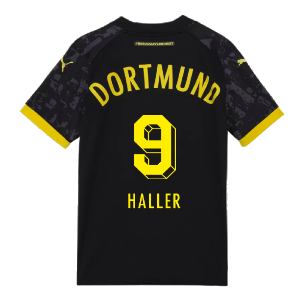 2023-2024 Borussia Dortmund Away Shirt (Kids) (Haller 9)