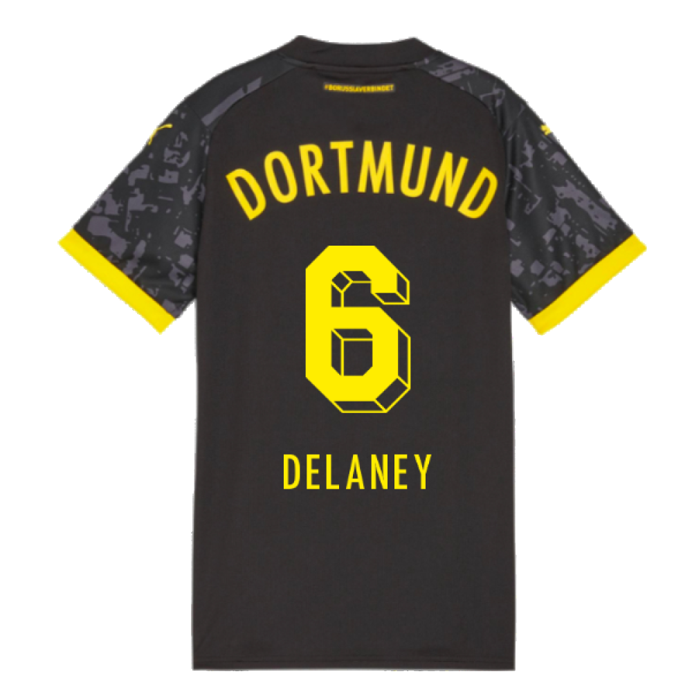 2023-2024 Borussia Dortmund Away Shirt (Ladies) (Delaney 6)