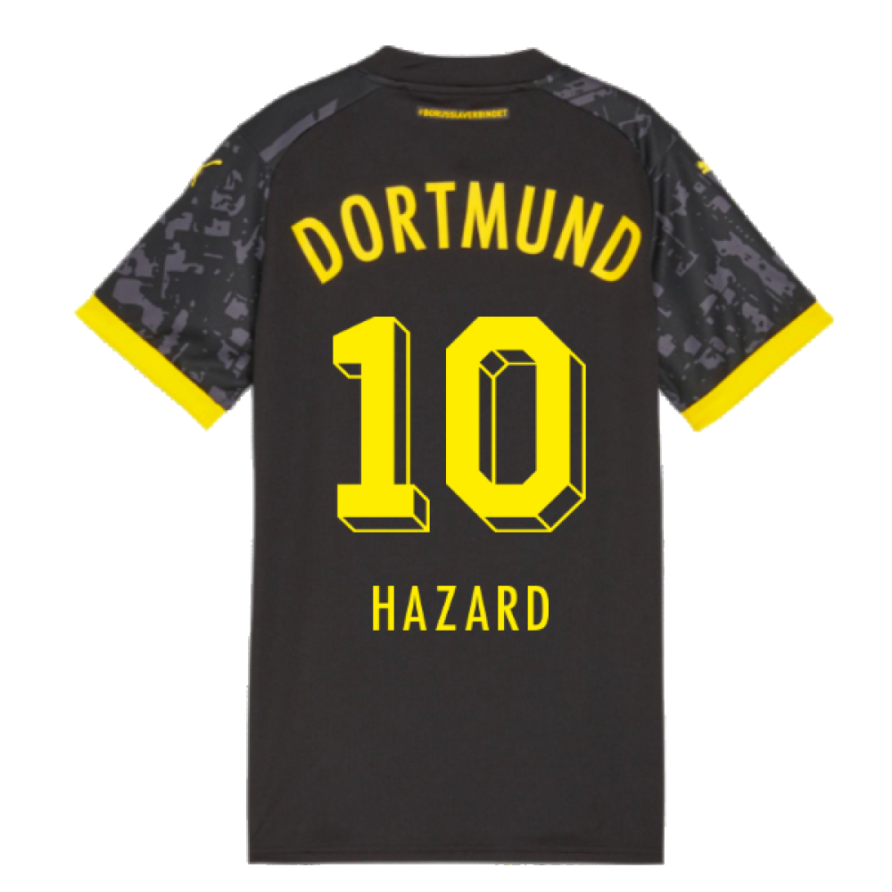 2023-2024 Borussia Dortmund Away Shirt (Ladies) (Hazard 10)