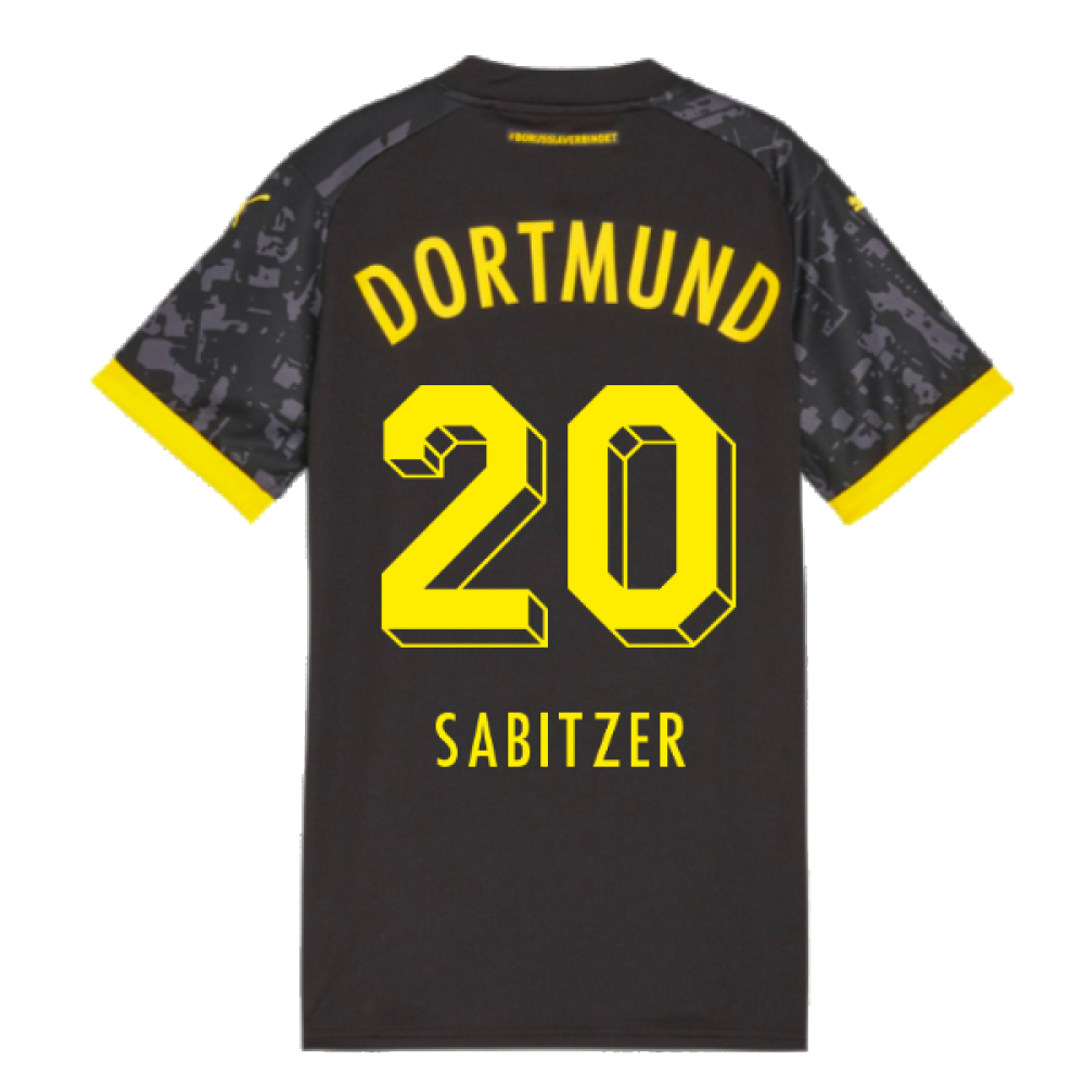 2023-2024 Borussia Dortmund Away Shirt (Ladies) (Sabitzer 20)