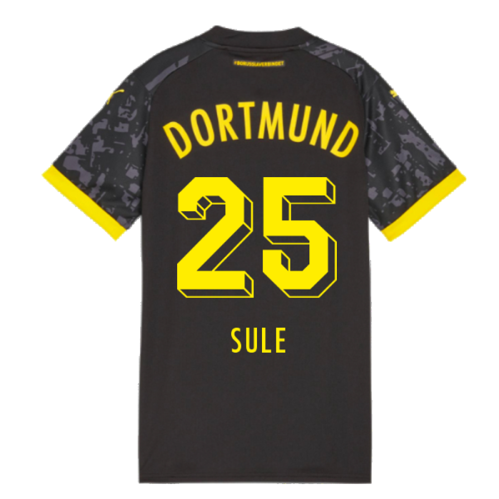 2023-2024 Borussia Dortmund Away Shirt (Ladies) (Sule 25)