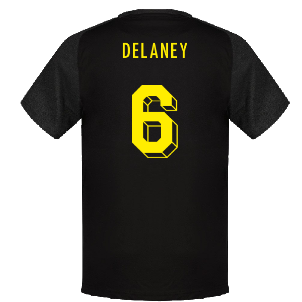 2023-2024 Borussia Dortmund Casuals Tee (Black) (Delaney 6)