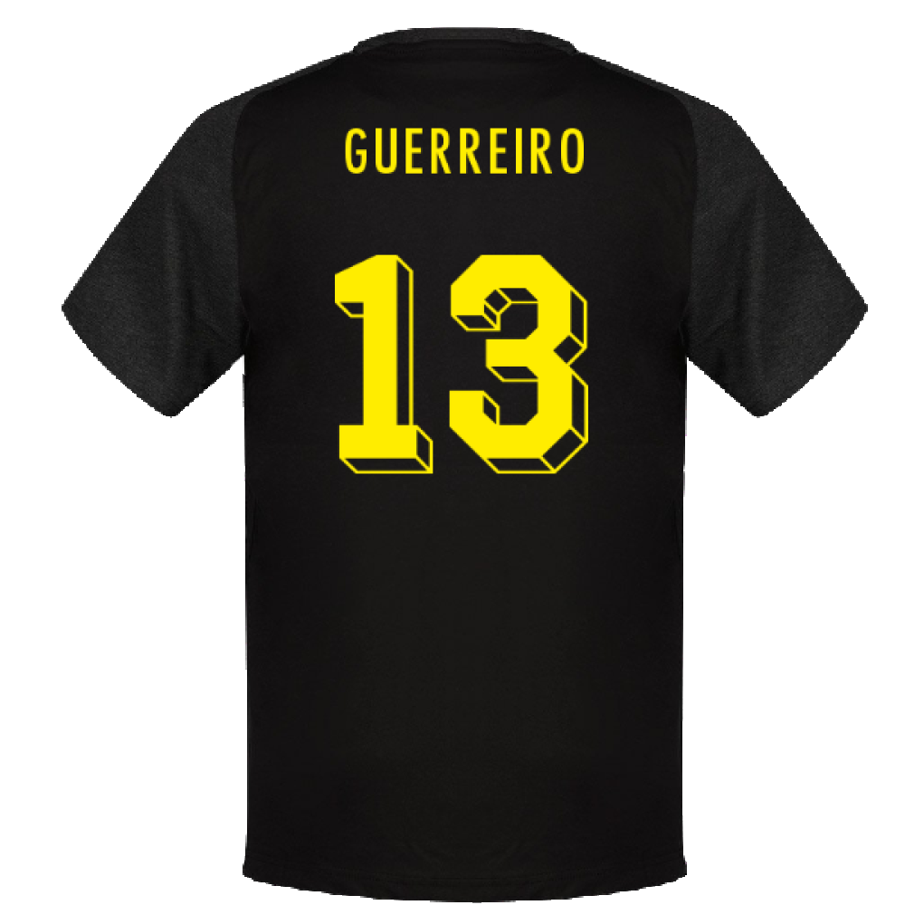 2023-2024 Borussia Dortmund Casuals Tee (Black) (Guerreiro 13)