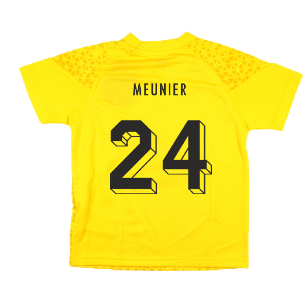 2023-2024 Borussia Dortmund Training Jersey (Yellow) - Kids (Meunier 24)