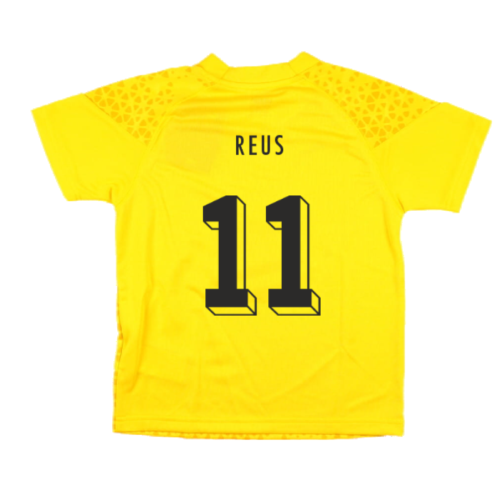 2023-2024 Borussia Dortmund Training Jersey (Yellow) - Kids (Reus 11)