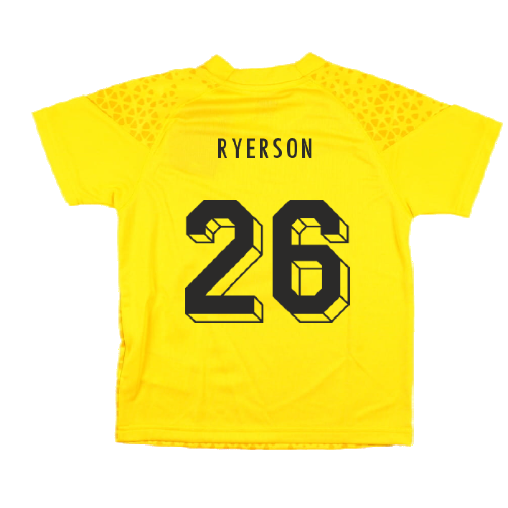 2023-2024 Borussia Dortmund Training Jersey (Yellow) - Kids (Ryerson 26)