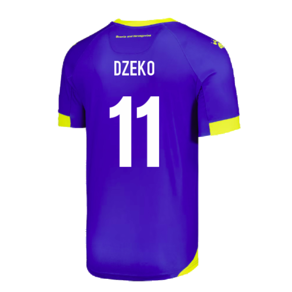 2023-2024 Bosnia & Herzegovina Home Shirt (Dzeko 11)