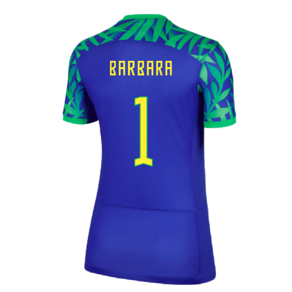 2023-2024 Brazil WWC Away Shirt (Ladies) (Barbara 1)