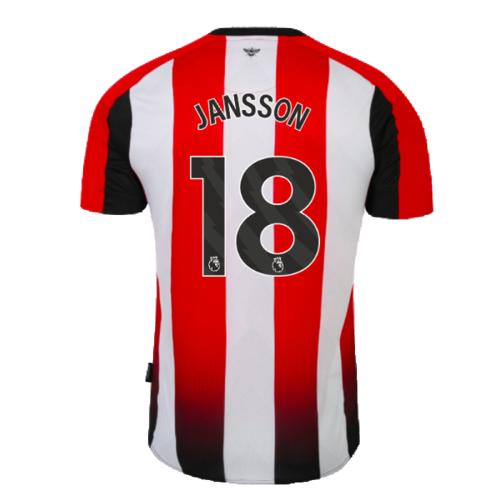 2023-2024 Brentford Home Shirt (Jansson 18)