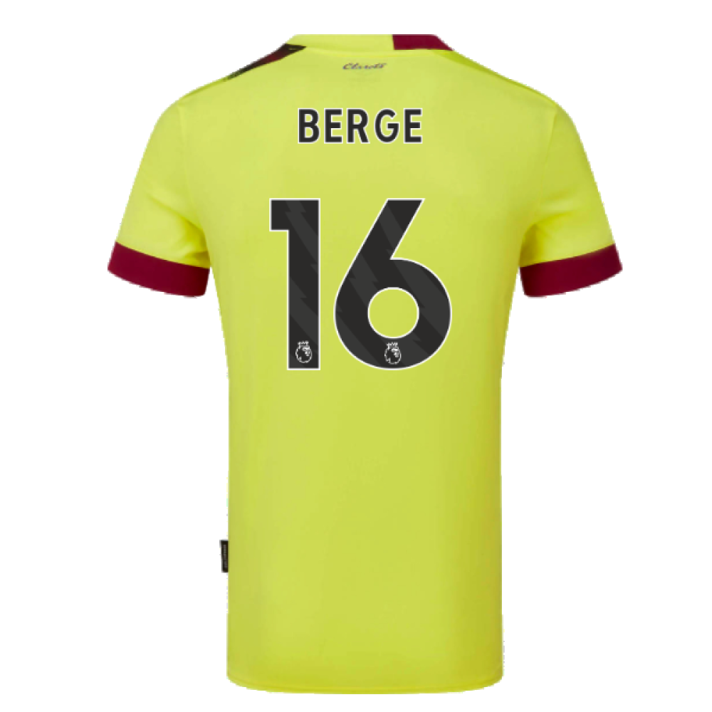 2023-2024 Burnley Away Shirt (Berge 16)