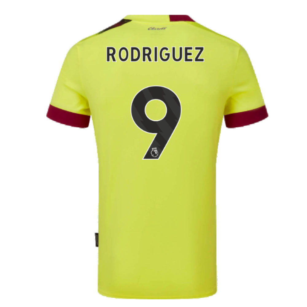 2023-2024 Burnley Away Shirt (RODRIGUEZ 9)