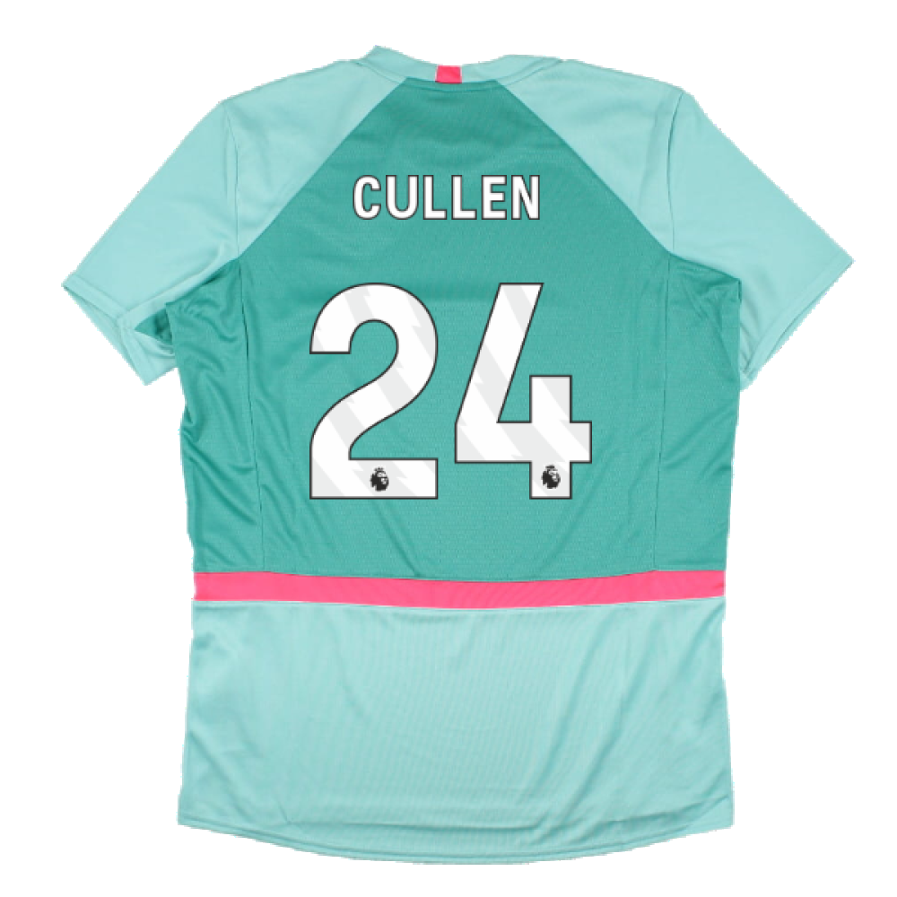 2023-2024 Burnley Training Jersey (Aqua) (CULLEN 24)