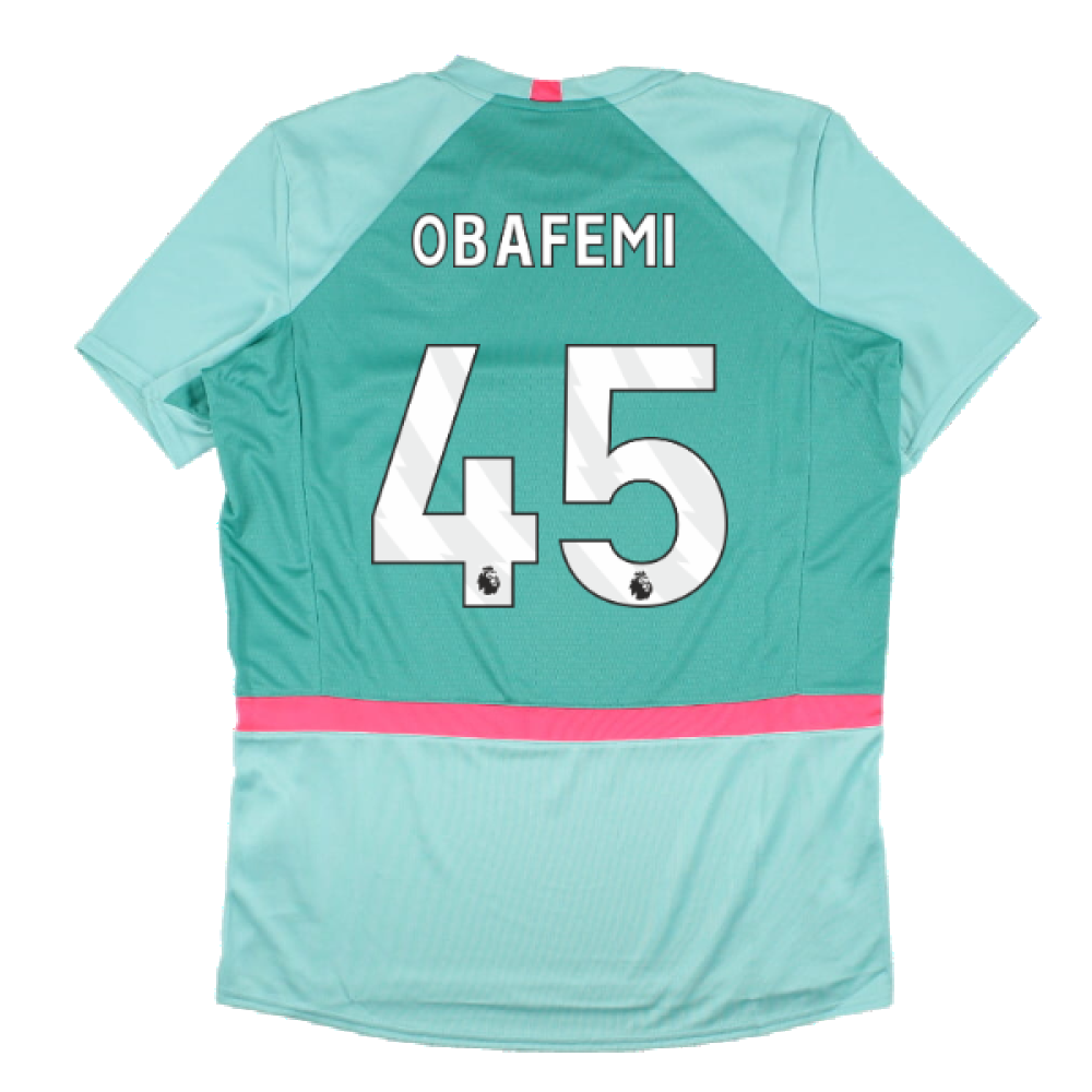 2023-2024 Burnley Training Jersey (Aqua) (OBAFEMI 45)