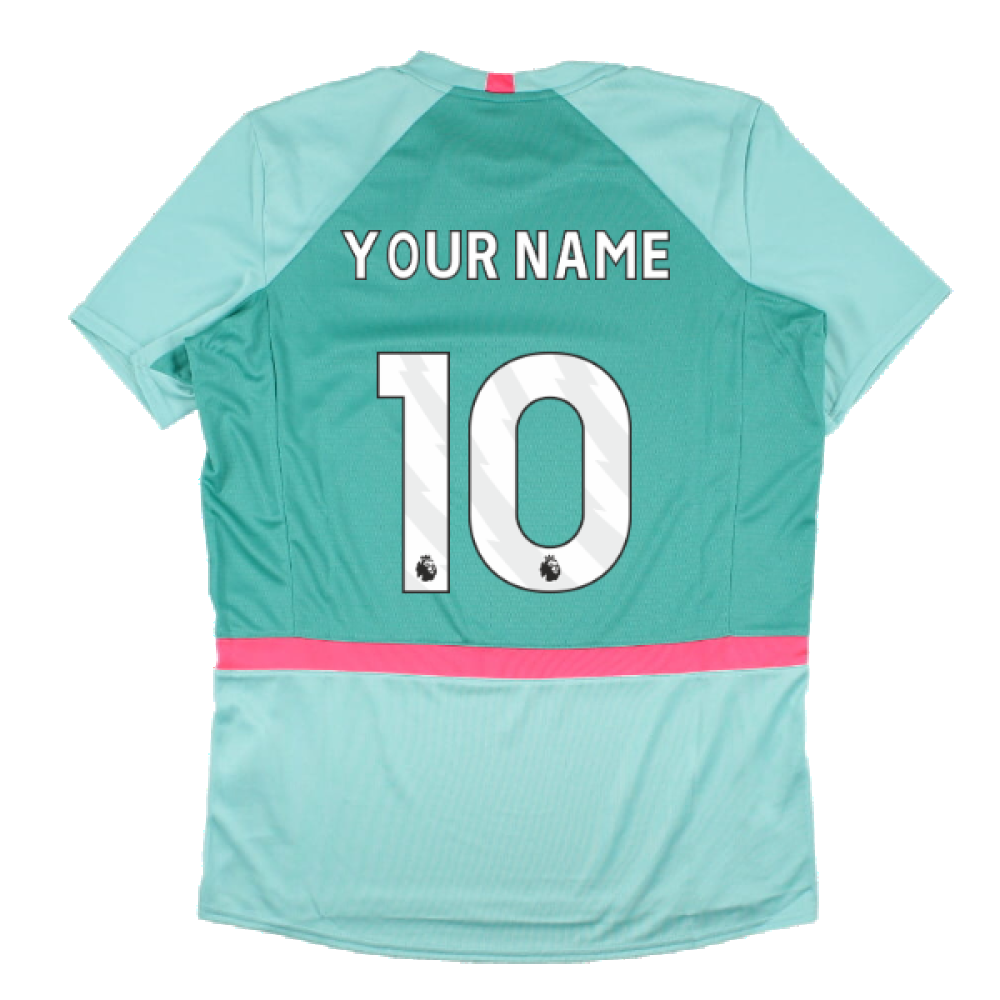 2023-2024 Burnley Training Jersey (Aqua) (Your Name)