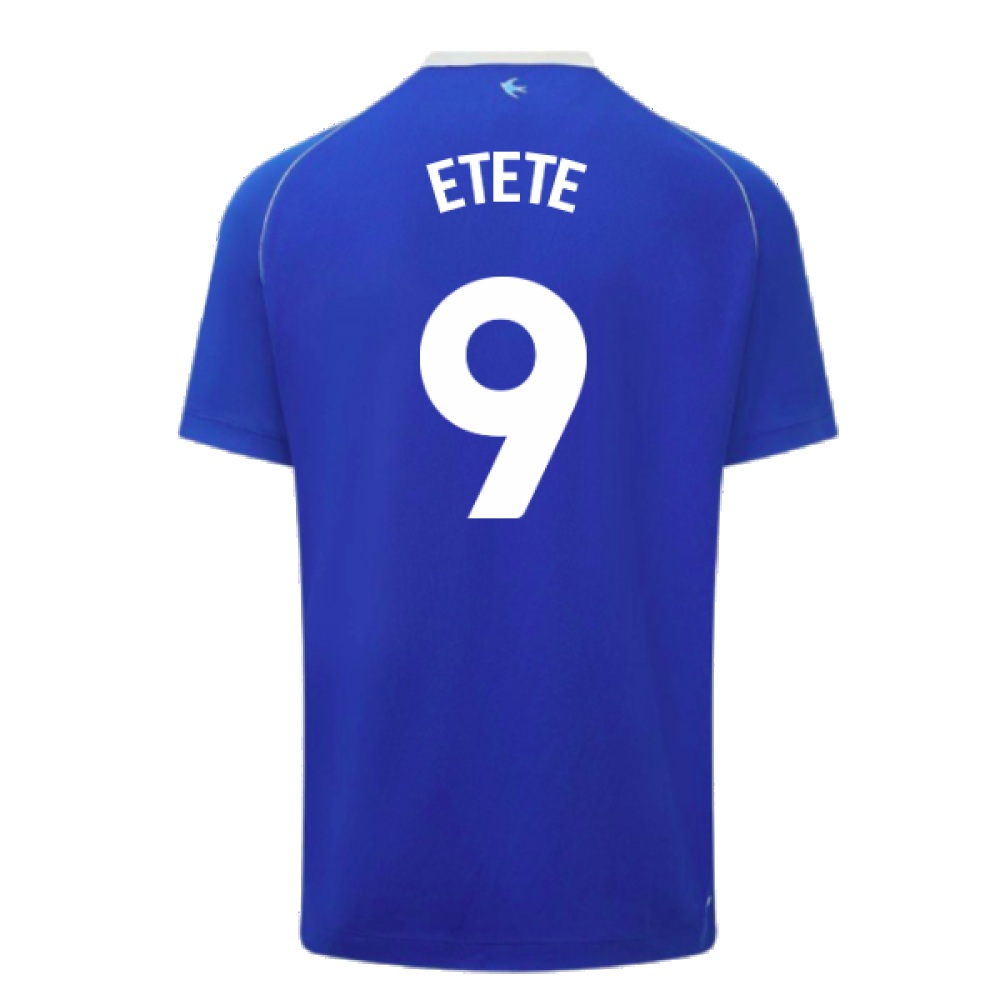 2023-2024 Cardiff City Home Shirt (Etete 9)