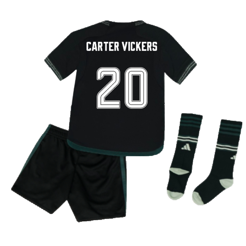 2023-2024 Celtic Away Mini Kit (Carter Vickers 20)