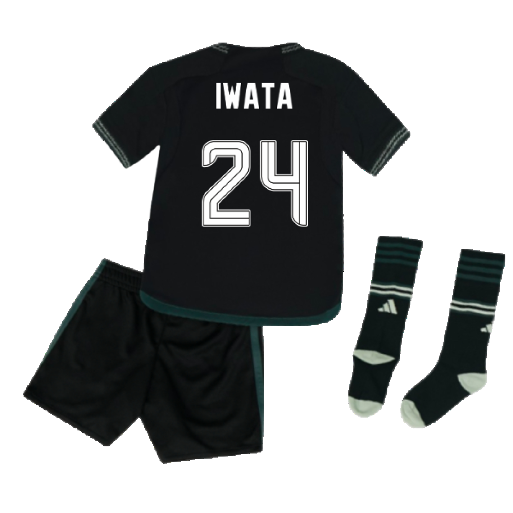 2023-2024 Celtic Away Mini Kit (Iwata 24)