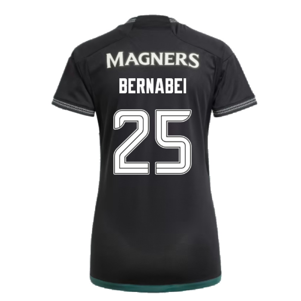 2023-2024 Celtic Away Shirt (Womens) (Bernabei 25)