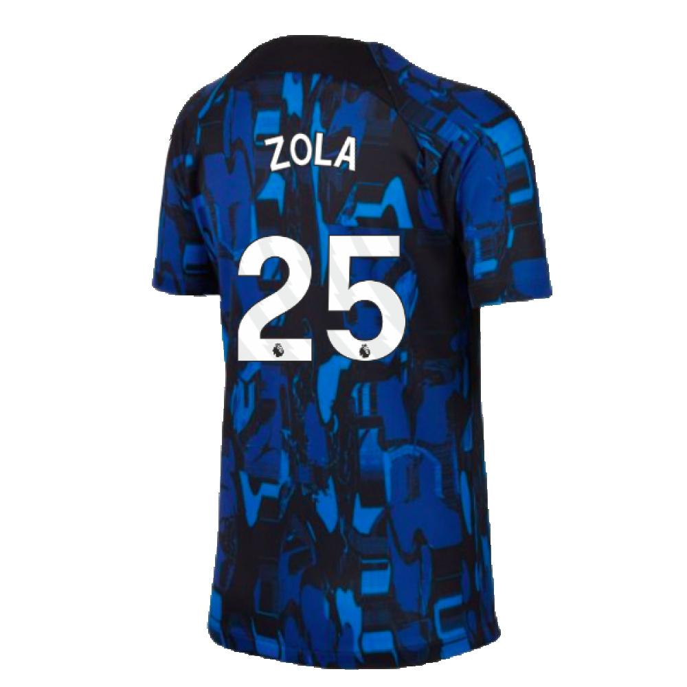 2023-2024 Chelsea Academy Pro Tee (Blue) - Kids (ZOLA 25)