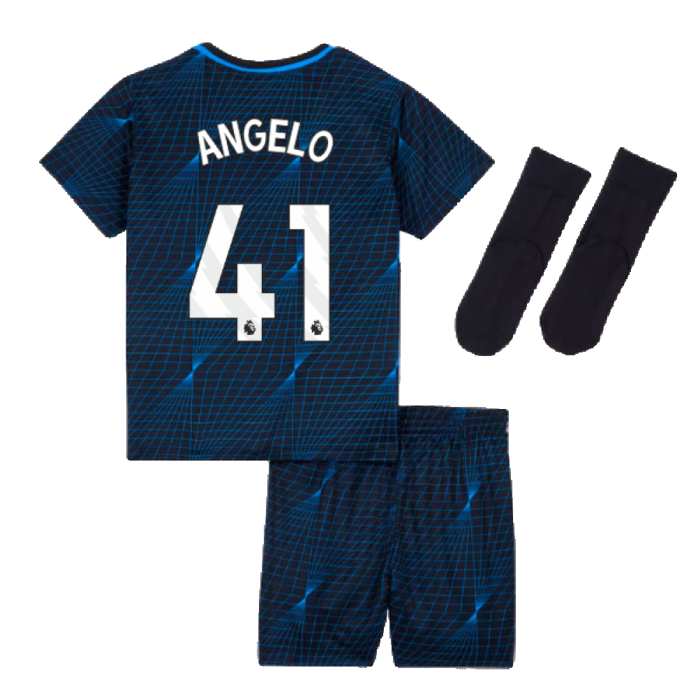 2023-2024 Chelsea Away Baby Kit (Angelo 41)