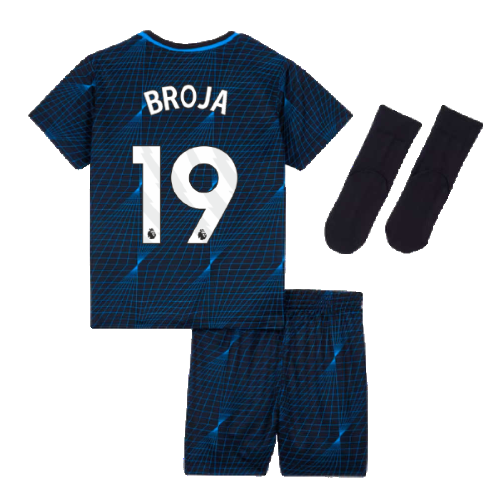 2023-2024 Chelsea Away Baby Kit (Broja 19)