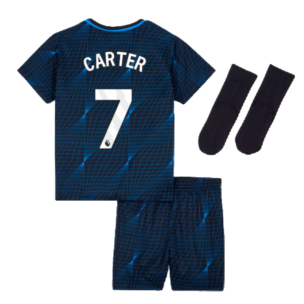 2023-2024 Chelsea Away Baby Kit (Carter 7)