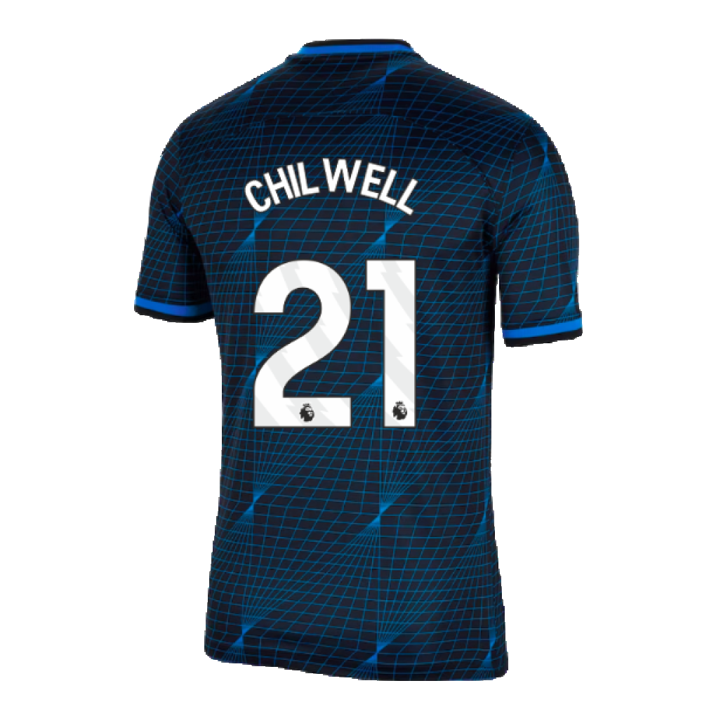 2023-2024 Chelsea Away Football Shirt (CHILWELL 21)