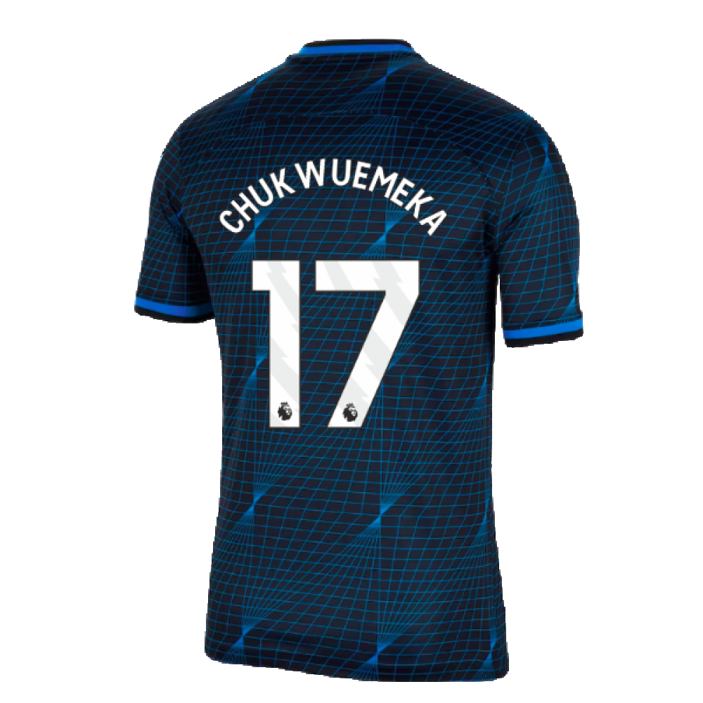 2023-2024 Chelsea Away Football Shirt (Chukwuemeka 17)