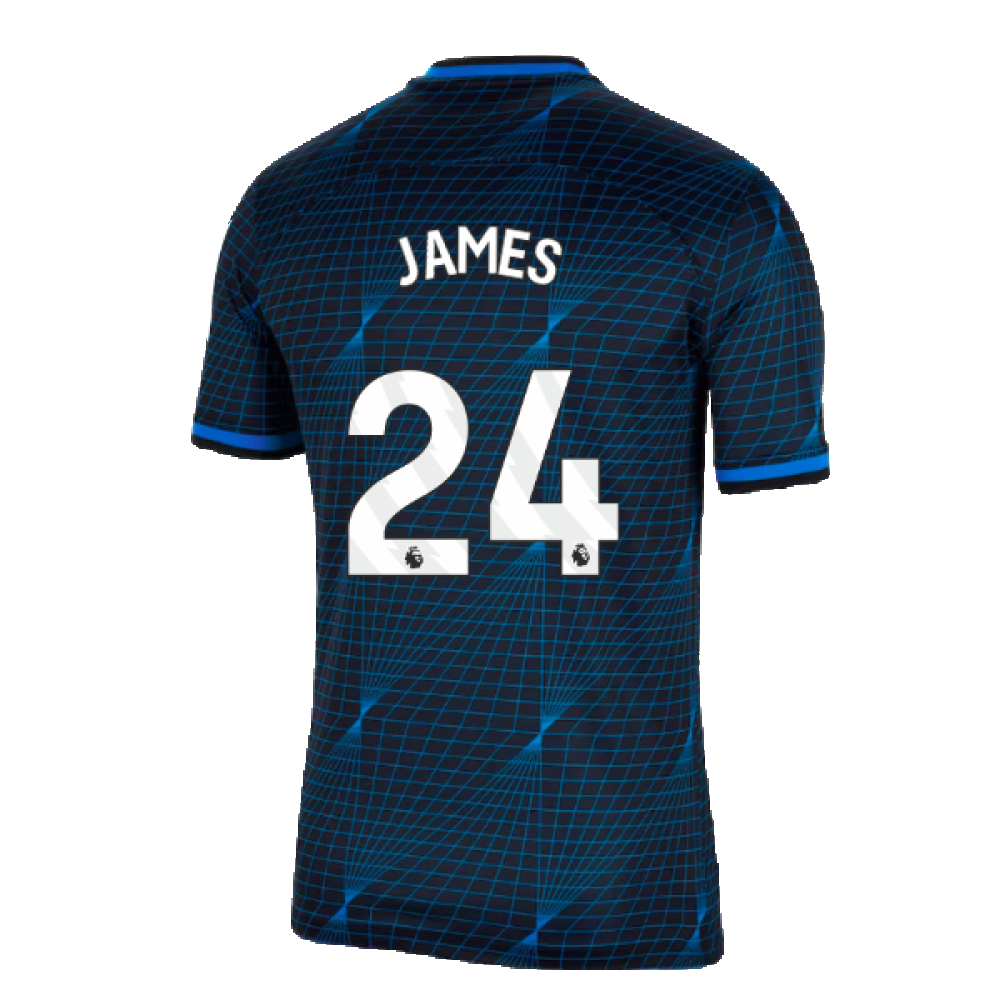 2023-2024 Chelsea Away Football Shirt (JAMES 24)