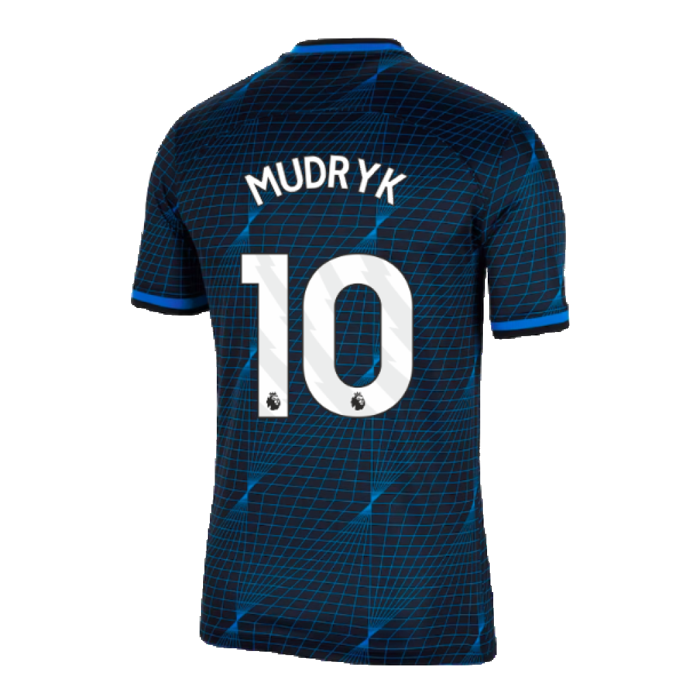 2023-2024 Chelsea Away Football Shirt (MUDRYK 10)