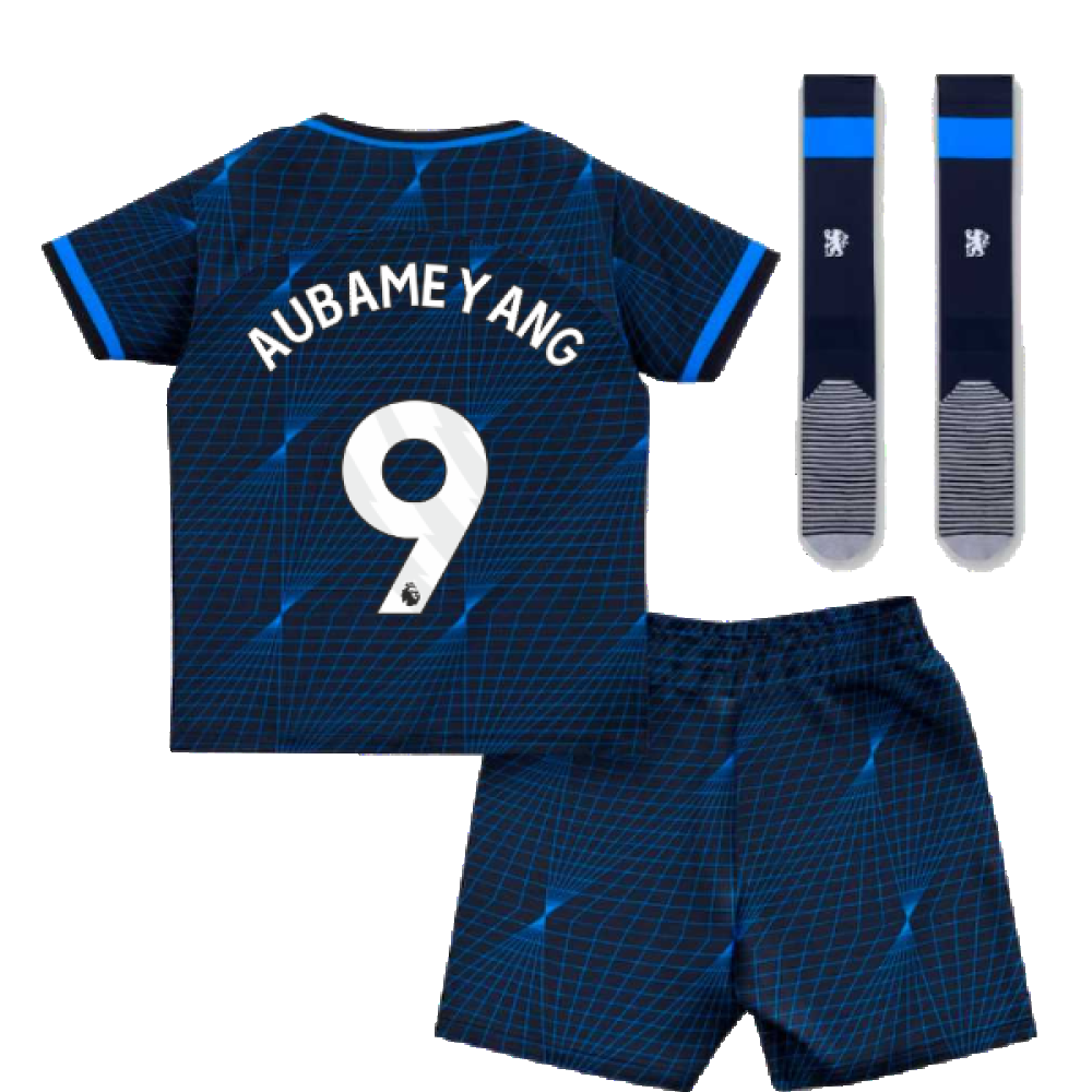 2023-2024 Chelsea Away Mini Kit (AUBAMEYANG 9)