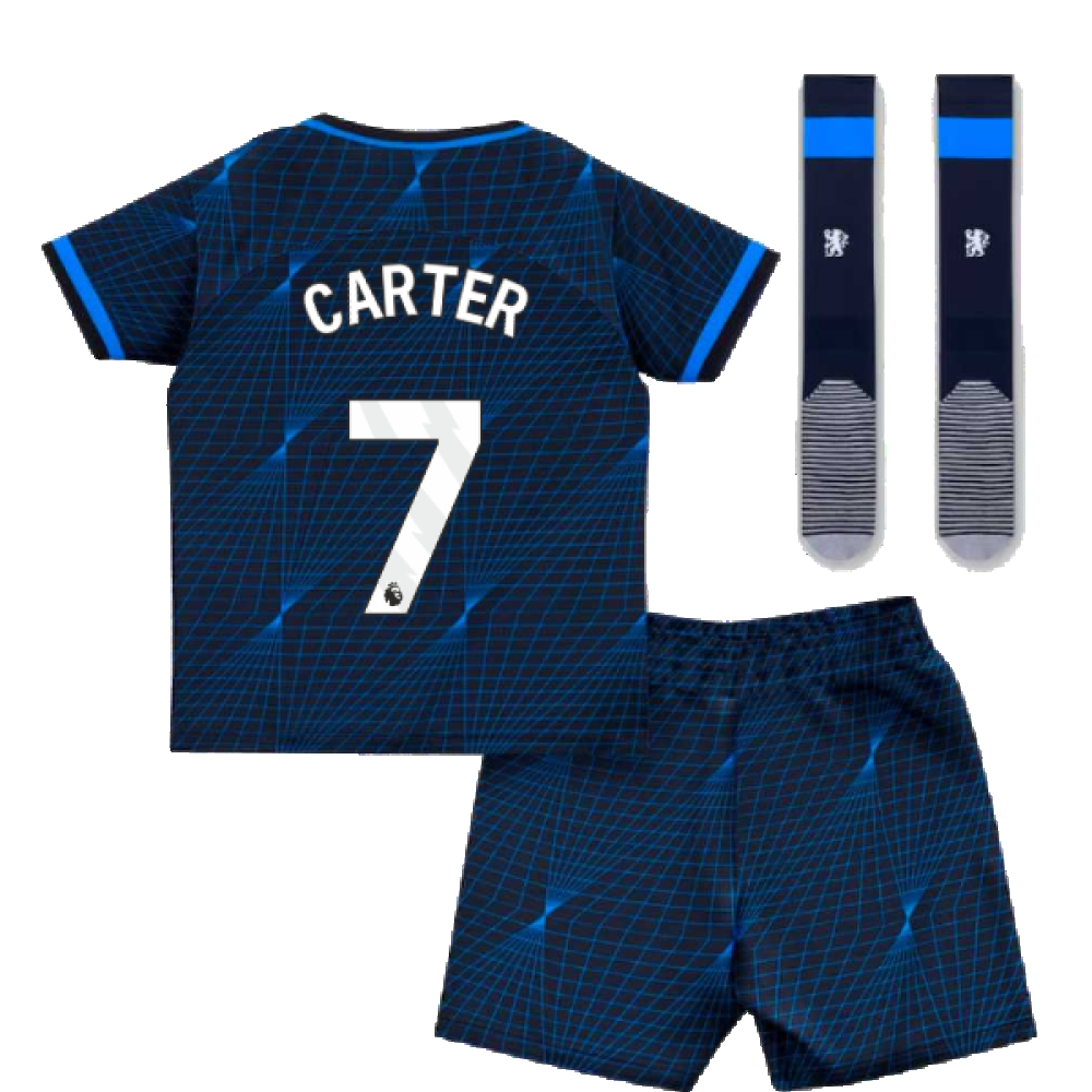 2023-2024 Chelsea Away Mini Kit (Carter 7)