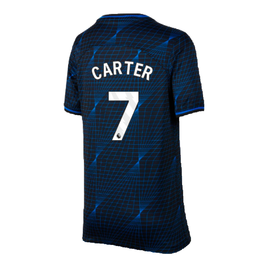 2023-2024 Chelsea Away Shirt (Kids) (Carter 7)