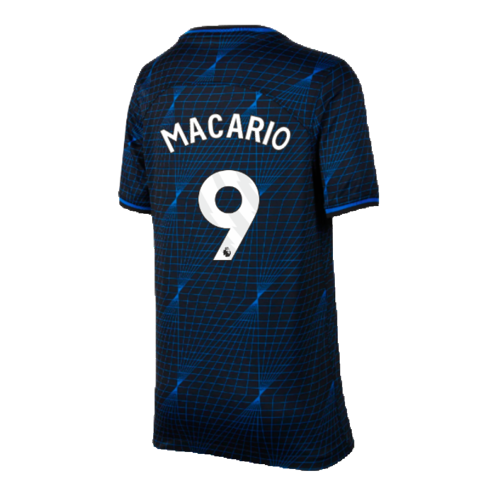 2023-2024 Chelsea Away Shirt (Kids) (Macario 9)