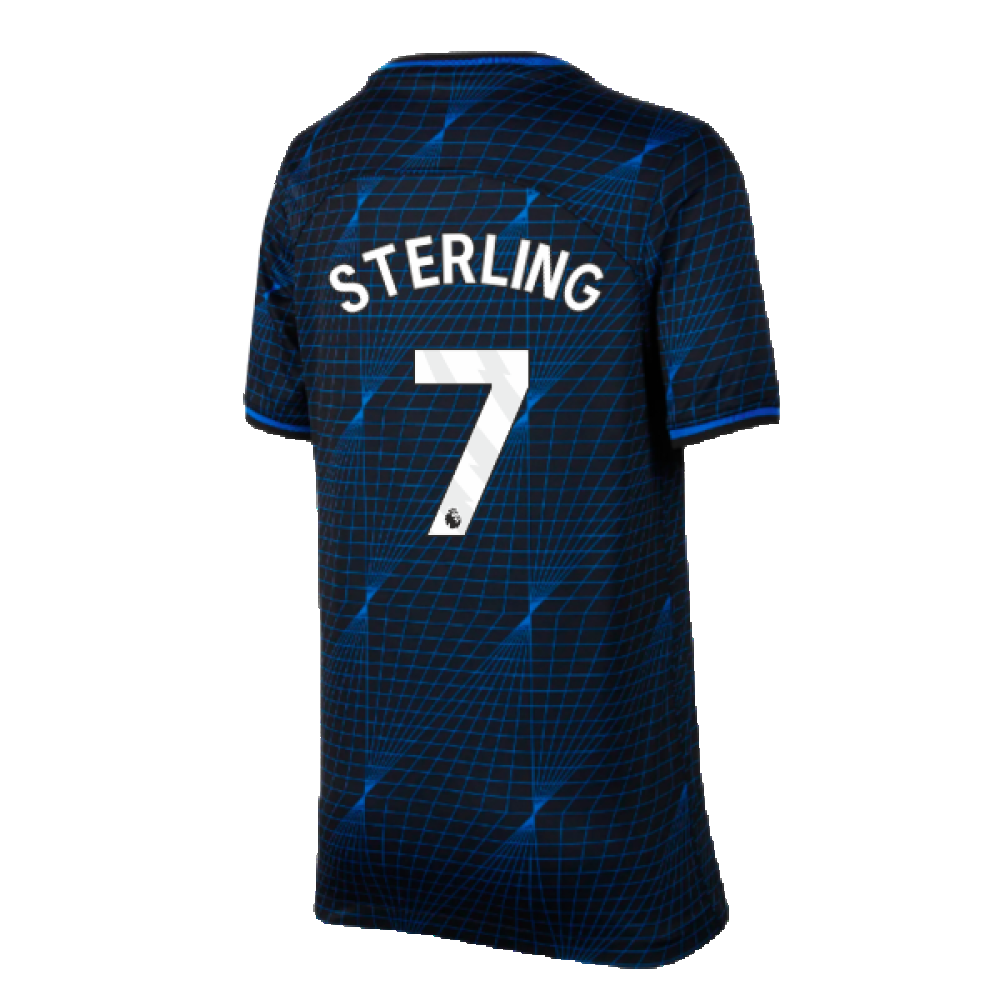 2023-2024 Chelsea Away Shirt (Kids) (STERLING 7)