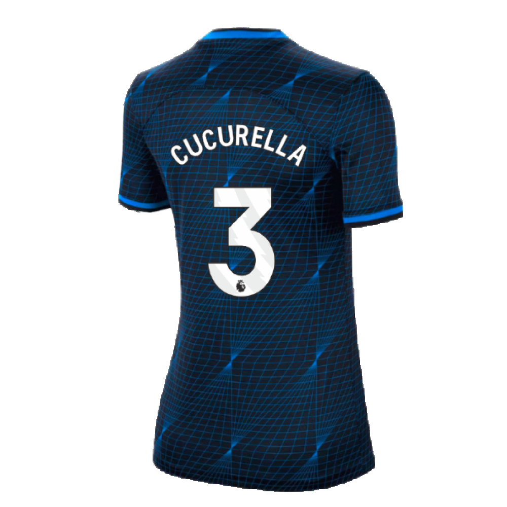 2023-2024 Chelsea Away Shirt (Womens) (Cucurella 3)