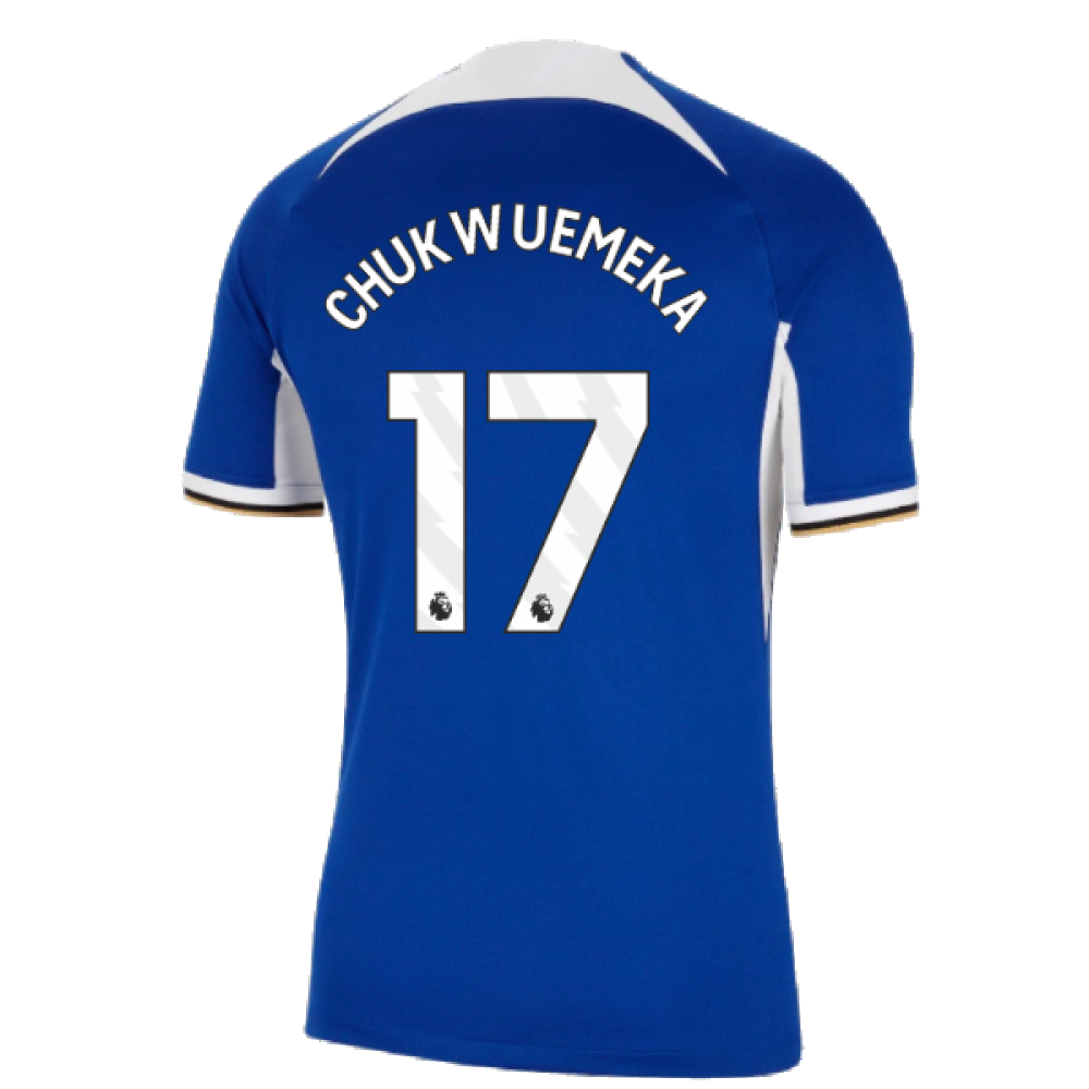 2023-2024 Chelsea Home Shirt (Chukwuemeka 17)