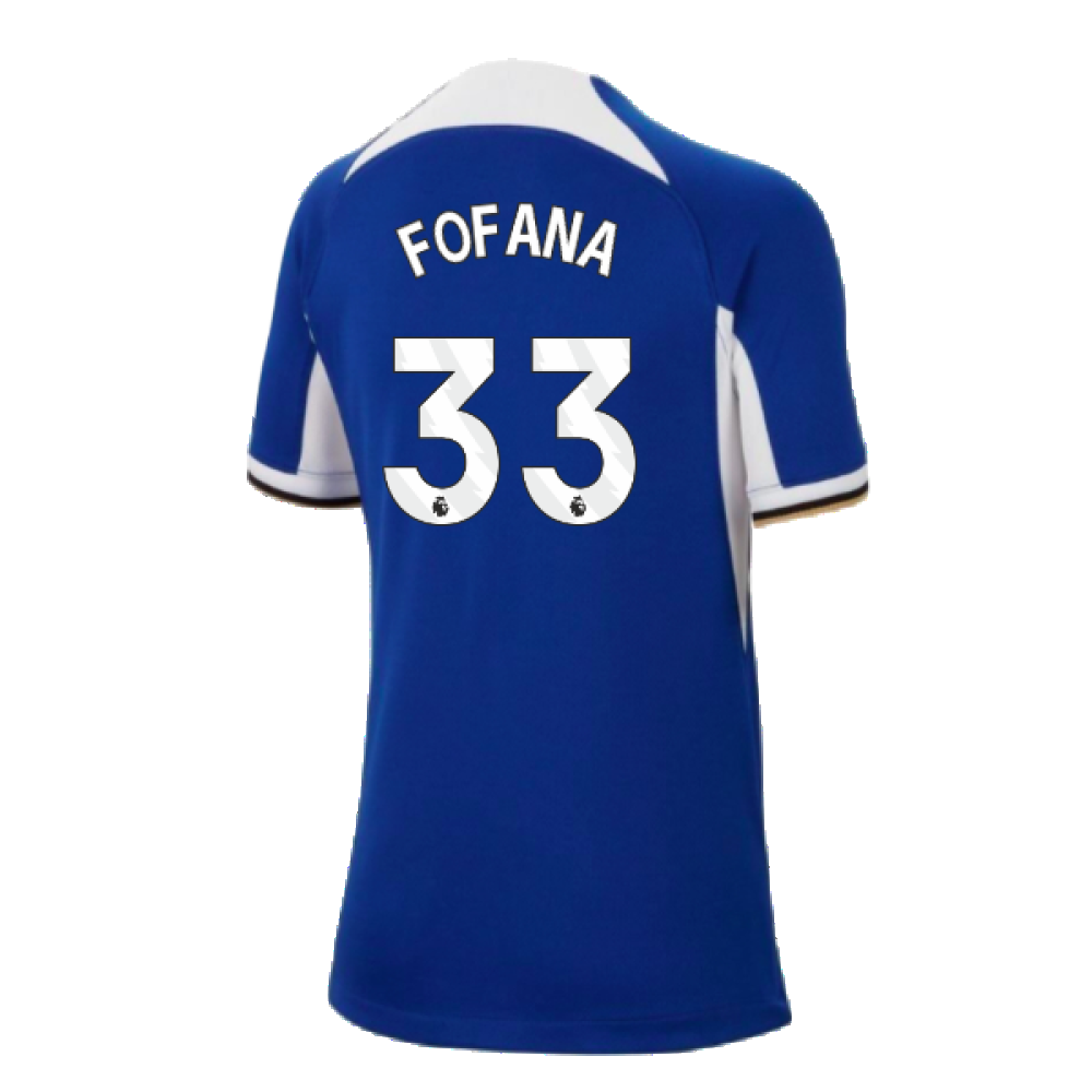 2023-2024 Chelsea Home Shirt (Kids) (FOFANA 33)