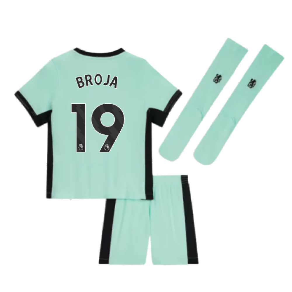 2023-2024 Chelsea Little Boys Third Mini Kit (Broja 19)