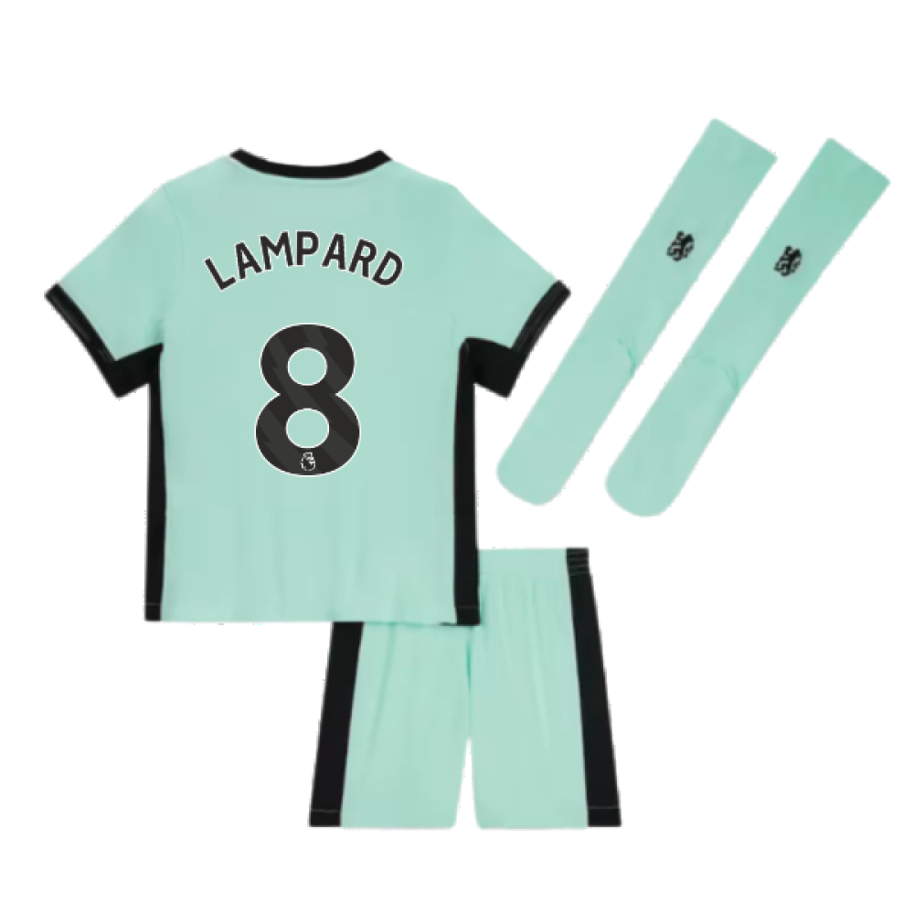 2023-2024 Chelsea Little Boys Third Mini Kit (LAMPARD 8)